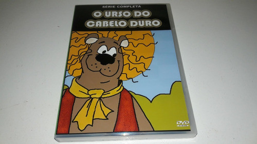 Dvd O Urso Do Cabelo Duro - Desenho Animado 4 Dvds 0