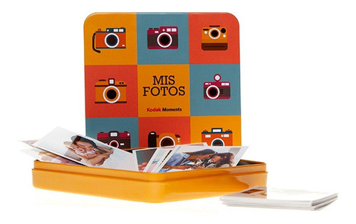 Lata Para Fotos Kodak Fotobox Naranja - Focu 0