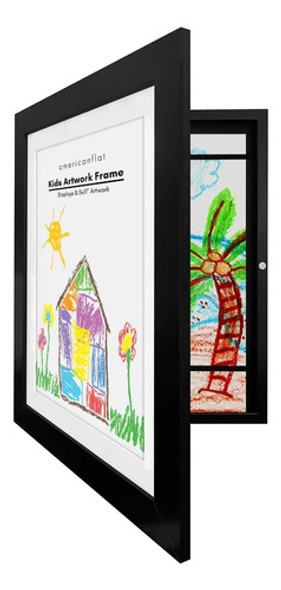 Marco De Arte Para Niños, 54x28 Cm Con Mata Y 64x80 Cm 0