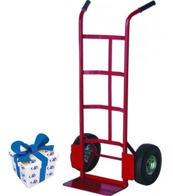 Carro De Carga 2 Ruedas Reforzadas Pu Equus 200kg + Regalo! 0
