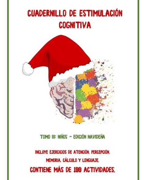Cuadernillo Estimulación Cognitiva Niños - Navidad 0