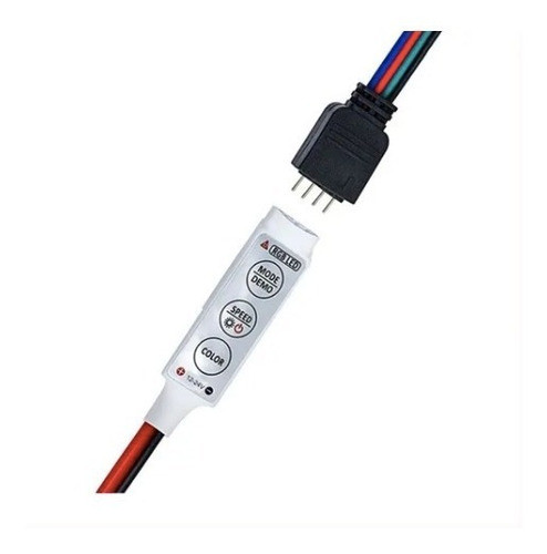 Controladora Rgb Mini Sin Remoto Manual Hasta 6 Amperes Ofer 1