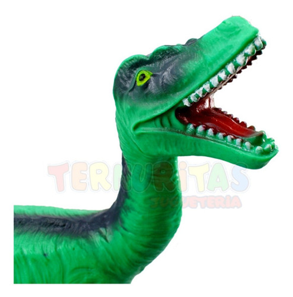 Raptor Dinosaurio Gigante Juguete Goma Resistente Dino Sc 1