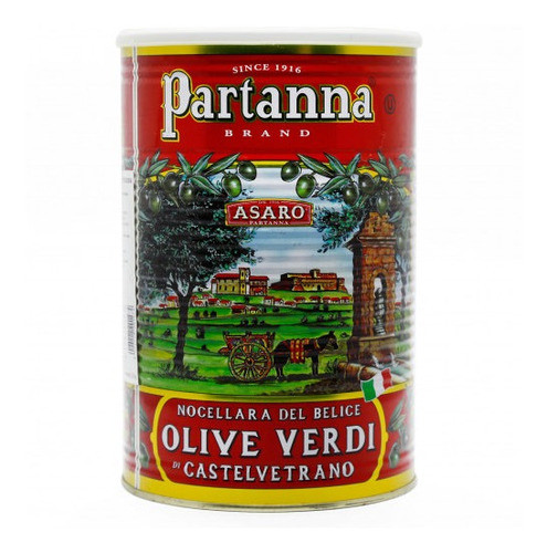 E-azeitona Verde Partanna Asaro (4,100kg) 0