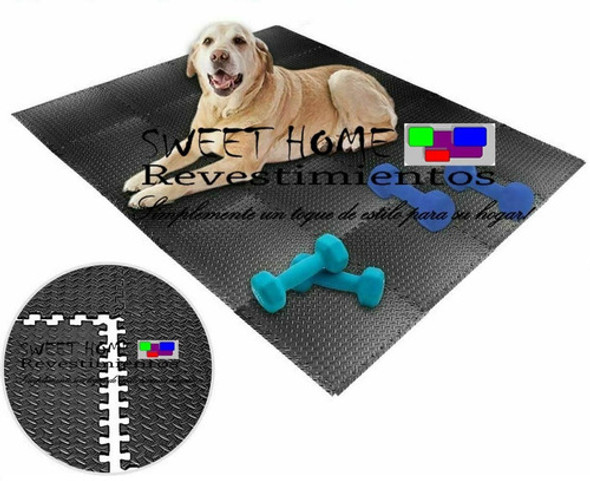 Piso Goma Eva Encastrable, Baldosas Goma Eva,- 1