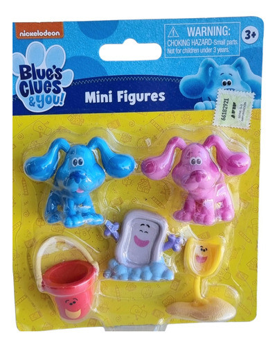 Blue's Clues & You! /blues Clues Mini Figure Set Original 0