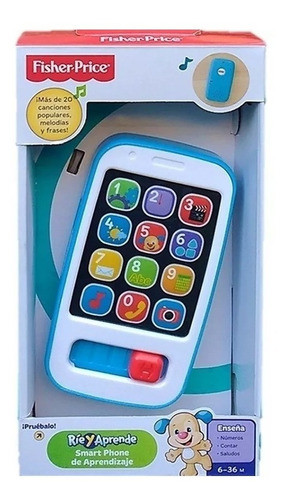 Telefono Celular De Juguete Fisher Price Interactivo Nuevo 0