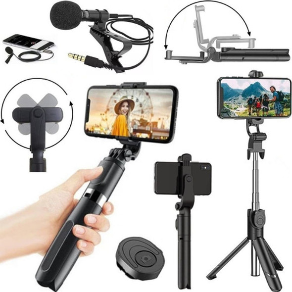 Suporte Bastão Estabilizador Para Celular Microfone Youtuber 0