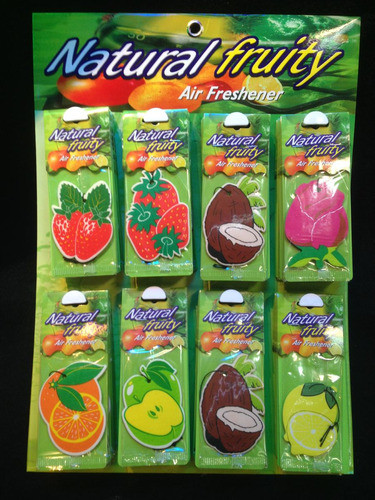 Perfumador Desodorante Ambiente Auto Exquisitos .x 6 Blister 1