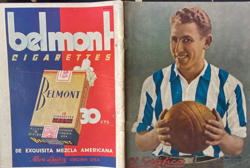 El Gráfico Nº 837 Fútbol Copa Héctor Gómez Arg Uru Jul 1935 0