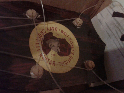 Guitarra Juguete Antiguo De Colección Años 50 1