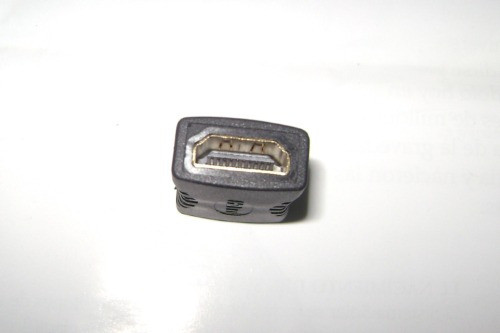 Adaptador Hdtv Hembra A Hdtv Hembra Bañados Oro Mscompu10 0