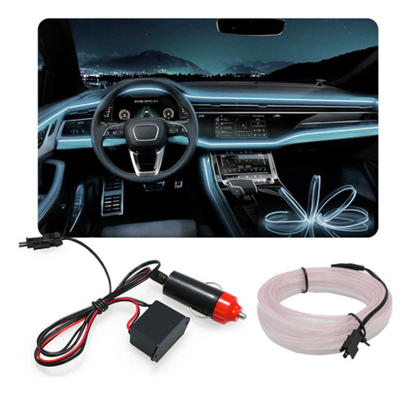 Fita Led Painel S10 2002 Luz Interna 5m Branco 0