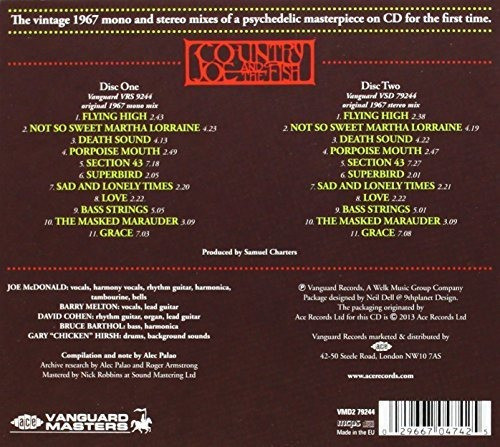 Cd Electric Music For The Mind And Body - Country Joe And T 1
