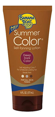 Banana Boat, Summer Color Loción Autobronceadora, 0
