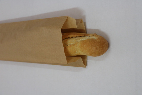 1.000 Bolsa De Papel Para Pan Baguette 56x12x6,5/ 9 Kg Aprox 1