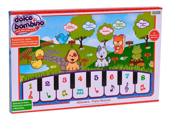 Dolce Bambino Piano Musical Original Ditoys Full 0