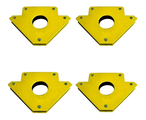 Escuadra Magnética Ángulo Múltiple 25kg 50lb X 4 Unidades 0