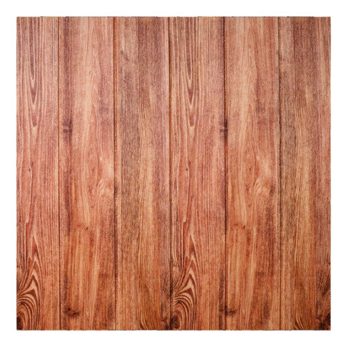 Pack X6u Revestimiento De Pared Autoadhesivo 3d Marron 0