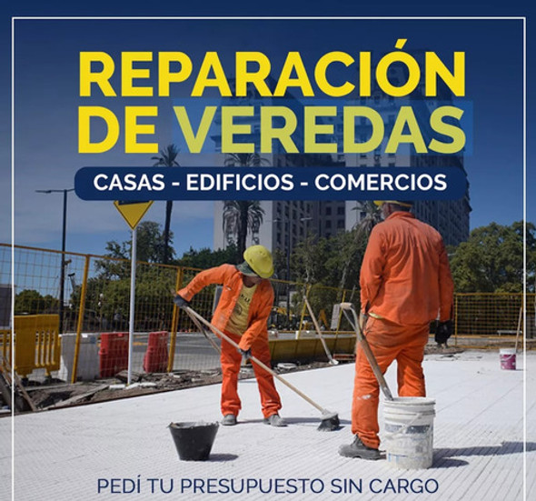 Reparacion De Todo Tipo  Veredas 1