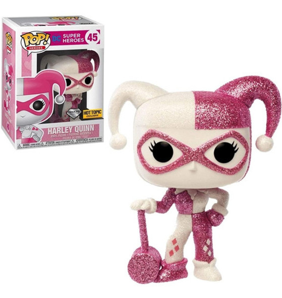 Funko Pop Dc Heroes Harley Quinn Diamond Hot Topic 0