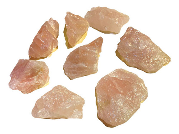 Piedras Cuarzo Rosa En Bruto 1 Unidad 100gr Artesanias Rocco 0