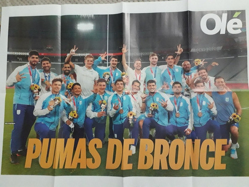 Ole 18 Agosto 2021 Boca Battaglia / Póster Scola Pumas 1