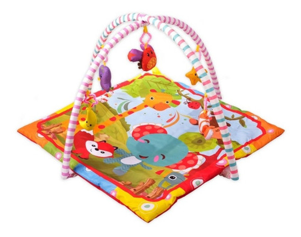 Alfombra Gimnasio Para Bebe ¡súper Colorido! Okidoki 0
