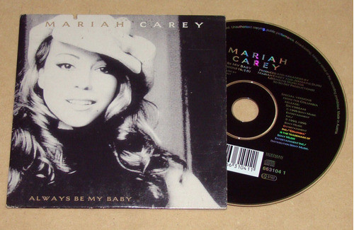 Mariah Carey Always Be My Baby Cd Single Austria / Kktus 0