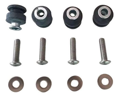 Bucha Reforçada Bolha Sahara 300  Kit + 4 Parafusos Compat. 1