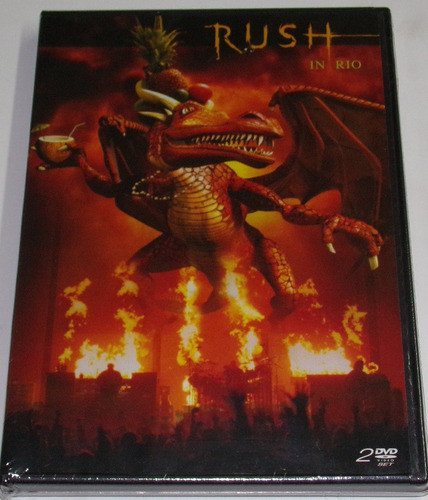Rush Live In Rio Dvd Doble Sellado / Kktus 0
