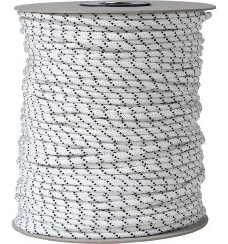 Soga Trenzada Polipropileno Blanca Y Negra 3 Mm X 200 Mts 0