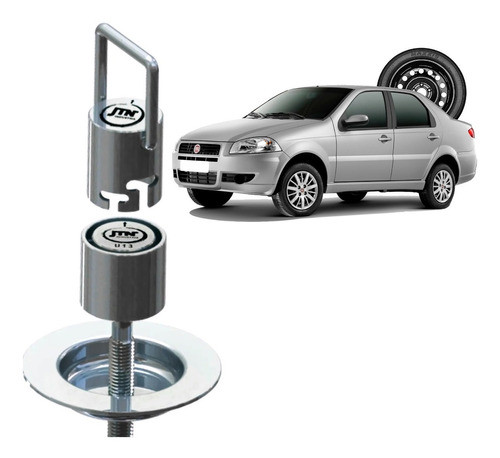 Trava Antifurto Parafuso De Estepe Interno Jtn Fiat Siena 0