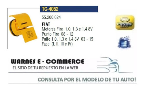 Tapa Aceite Fiat Palio Siena Punto Fire 1.0 / 1.3 / 1.4 0
