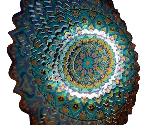 Mandala De Viento / Margarita Azul /qqpositivo 0