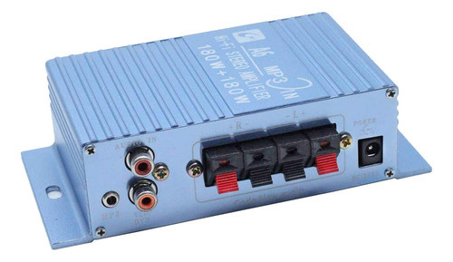 Autut Mini Amplificador De Doble Canal, Receptor Estereo De 1
