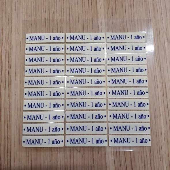 25 Etiquetas Termoadhesivas Para Ropa Personalizadas 0