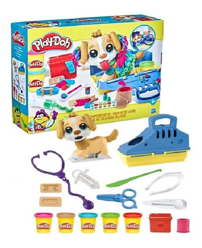 Play Doh Masas Kit Veterinario - Espacio Regalos 0