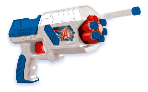 Pistola Dardos Shooter Strike Avenger Ditoys Marvel 1