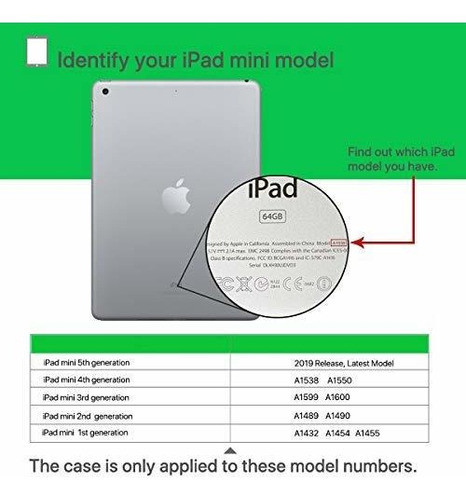 Estuche Para Niños Ledniceker Para iPad Mini 1 2 3 4 5 - Es 1