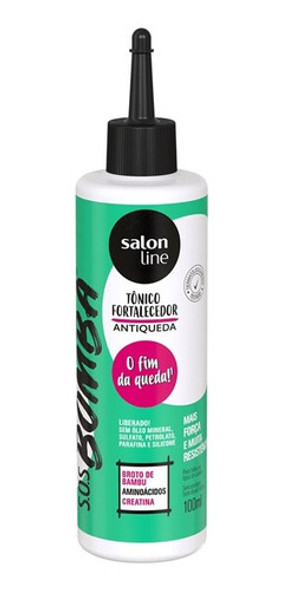 Tónico Fortalecedor Sos Bomba Anti Caida 100ml - Salon Line 0