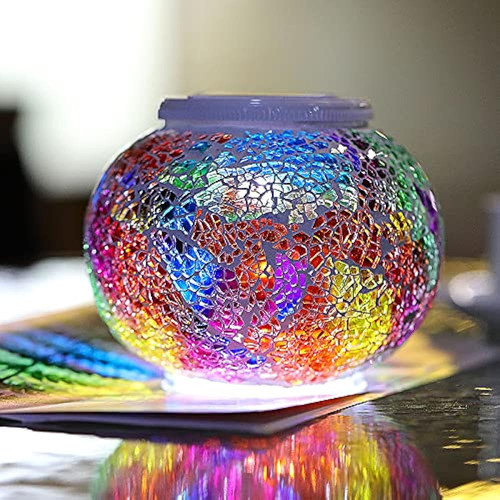 Starryfill Luces Solares De Mosaico Que Cambian De Color Glo 0
