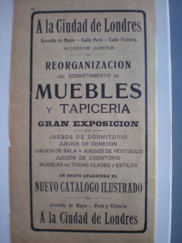 Antigua  Doble Publicida Año 1906 Cigarros Reina Victoria 1