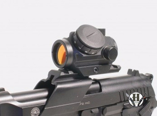 Mira Red Dot Mini Swiss Arms Picatinny Apta P Arma Corta 0