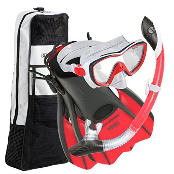 Buzos De Ee. Uu. 281074 Diva Ii Mask Island Dry Snorkel Trek 0