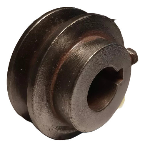 Polea 1 Canal A -  70 Mm De Fundicion Hierro Eje De 24mm 0