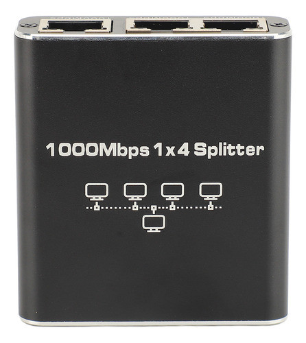 Divisor De Internet De Alta Velocidade Ethernet 1 A 4 1000mb 1