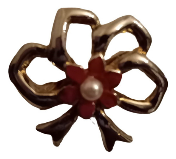 Antiguo Prendedor Broche Metal Dorado Bañado En Oro C°9592dd 0