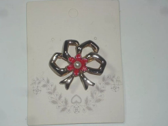Antiguo Prendedor Broche Metal Dorado Bañado En Oro C°9592dd 1