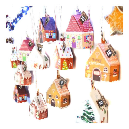 Calendario De Adviento Navidad Para Imprimir + Extras 0